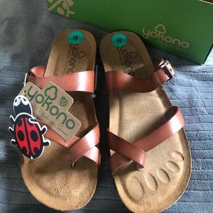 Yokono Women's Sandal Size 8, Made in Spain.